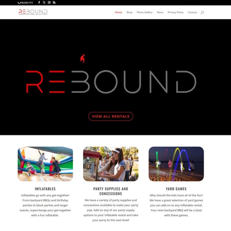 Rebound Inflatable and Party Rentals